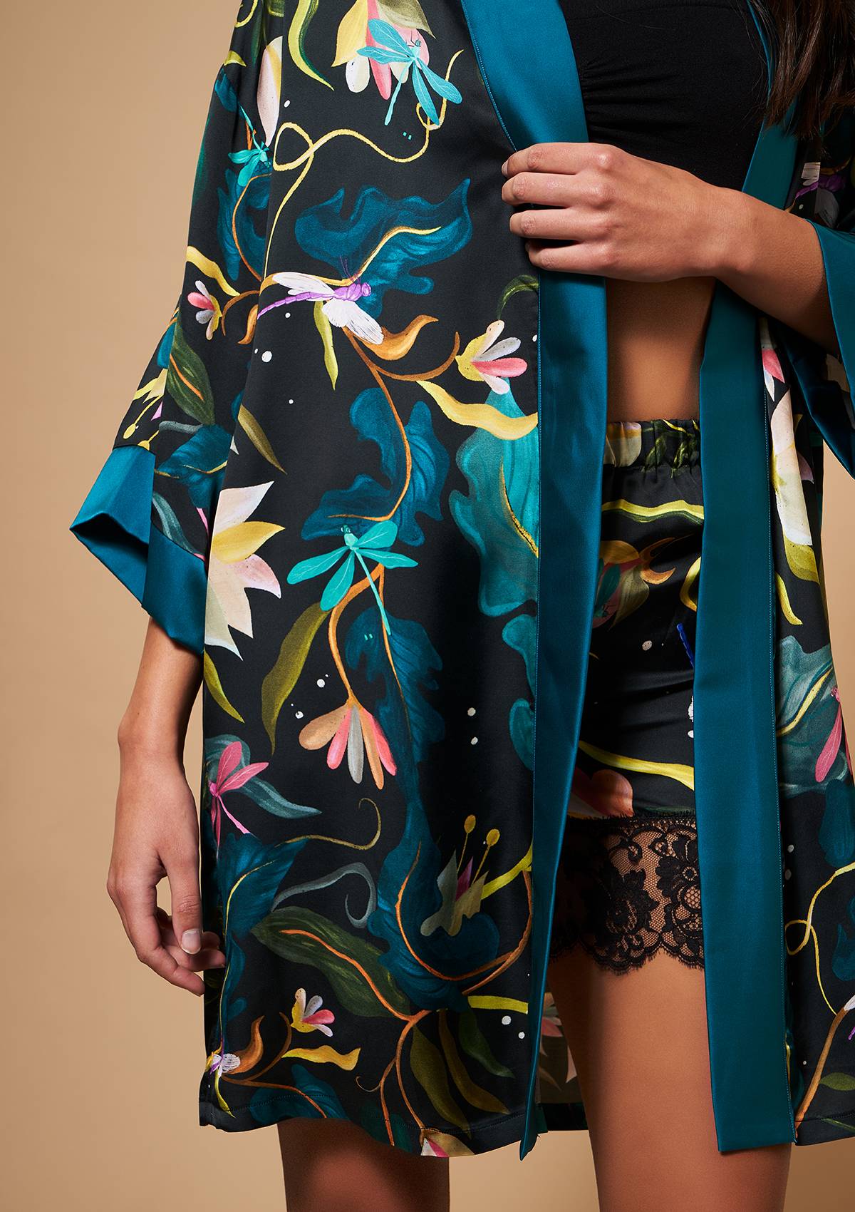 Kimono Corto Rinascimento Libellula
