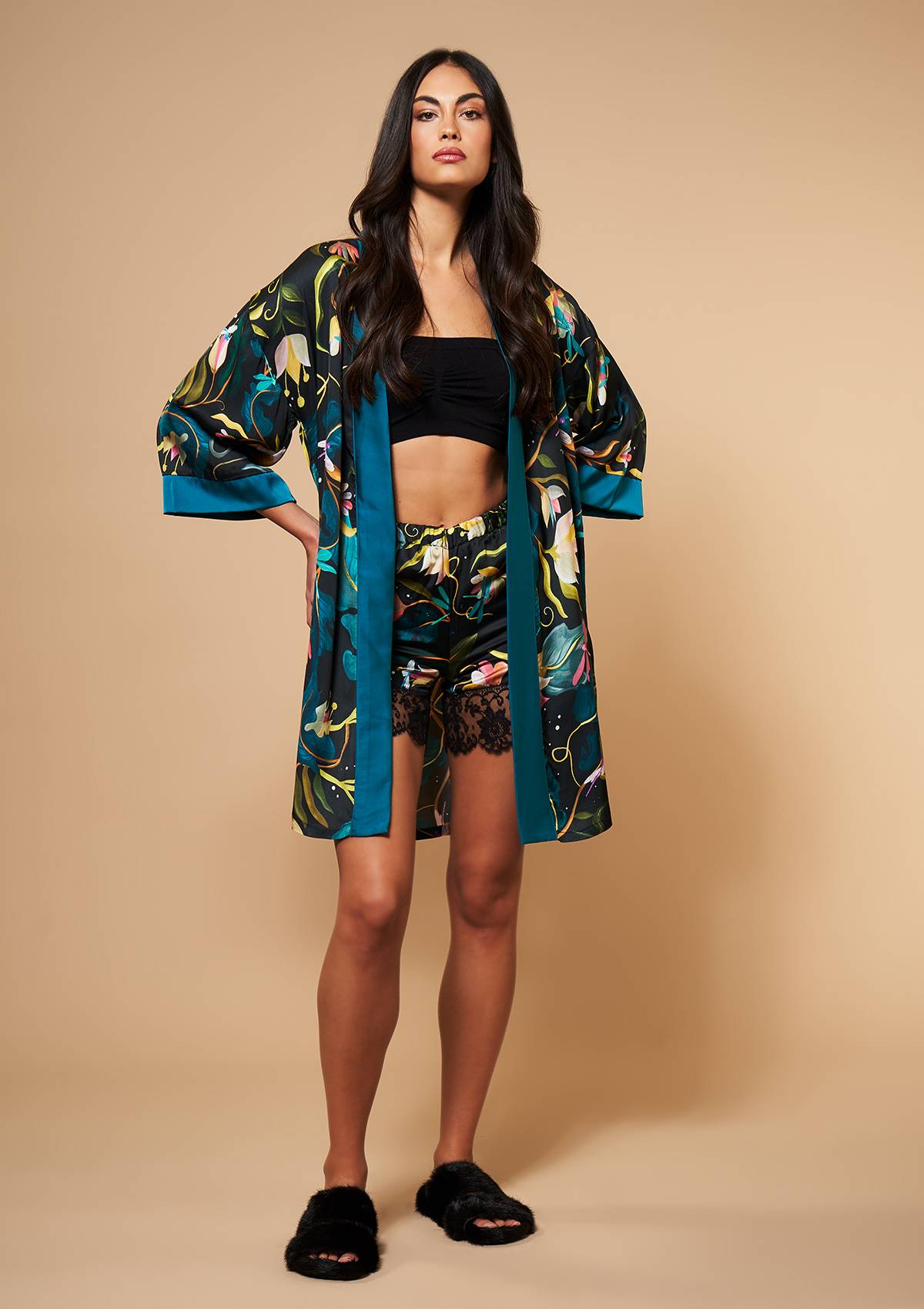 Kimono Corto Rinascimento Libellula