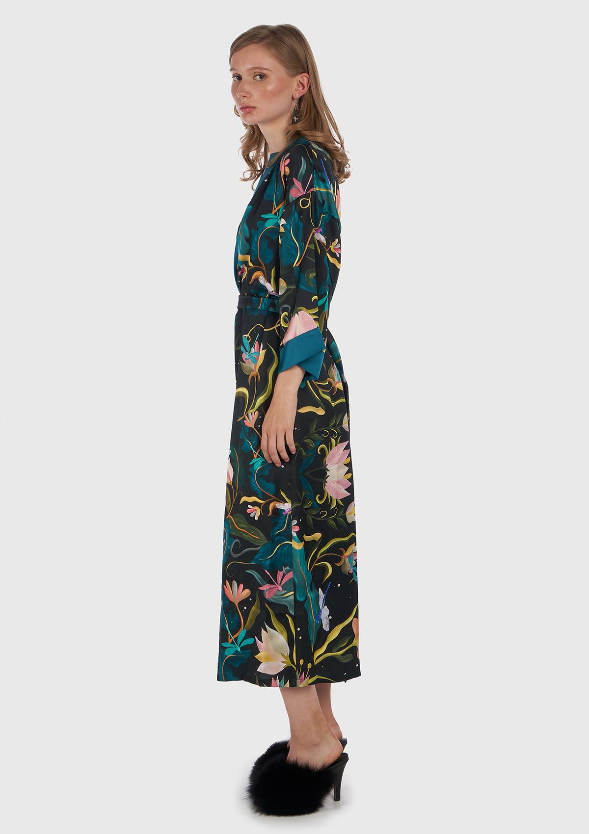 Kimono Lungo Rinascimento Libellula