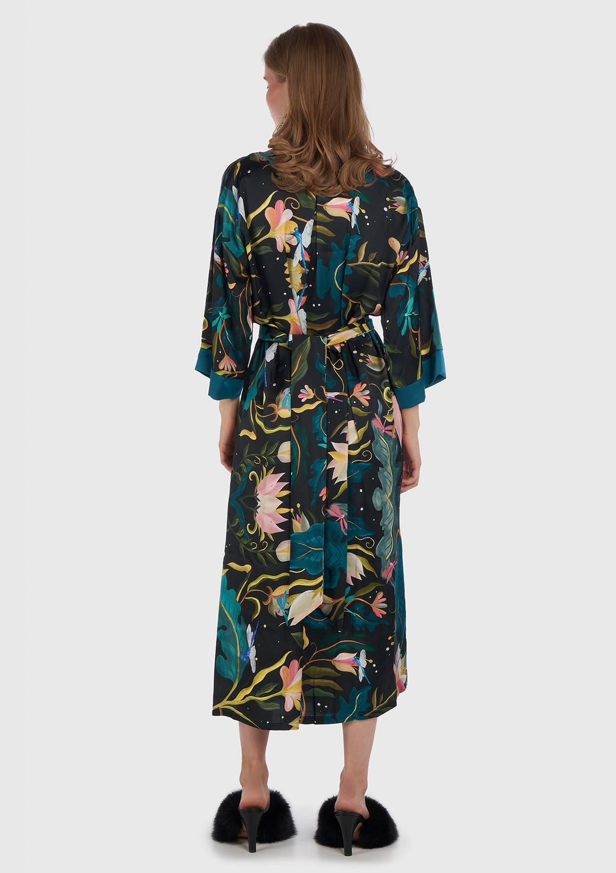 Kimono Lungo Rinascimento Libellula
