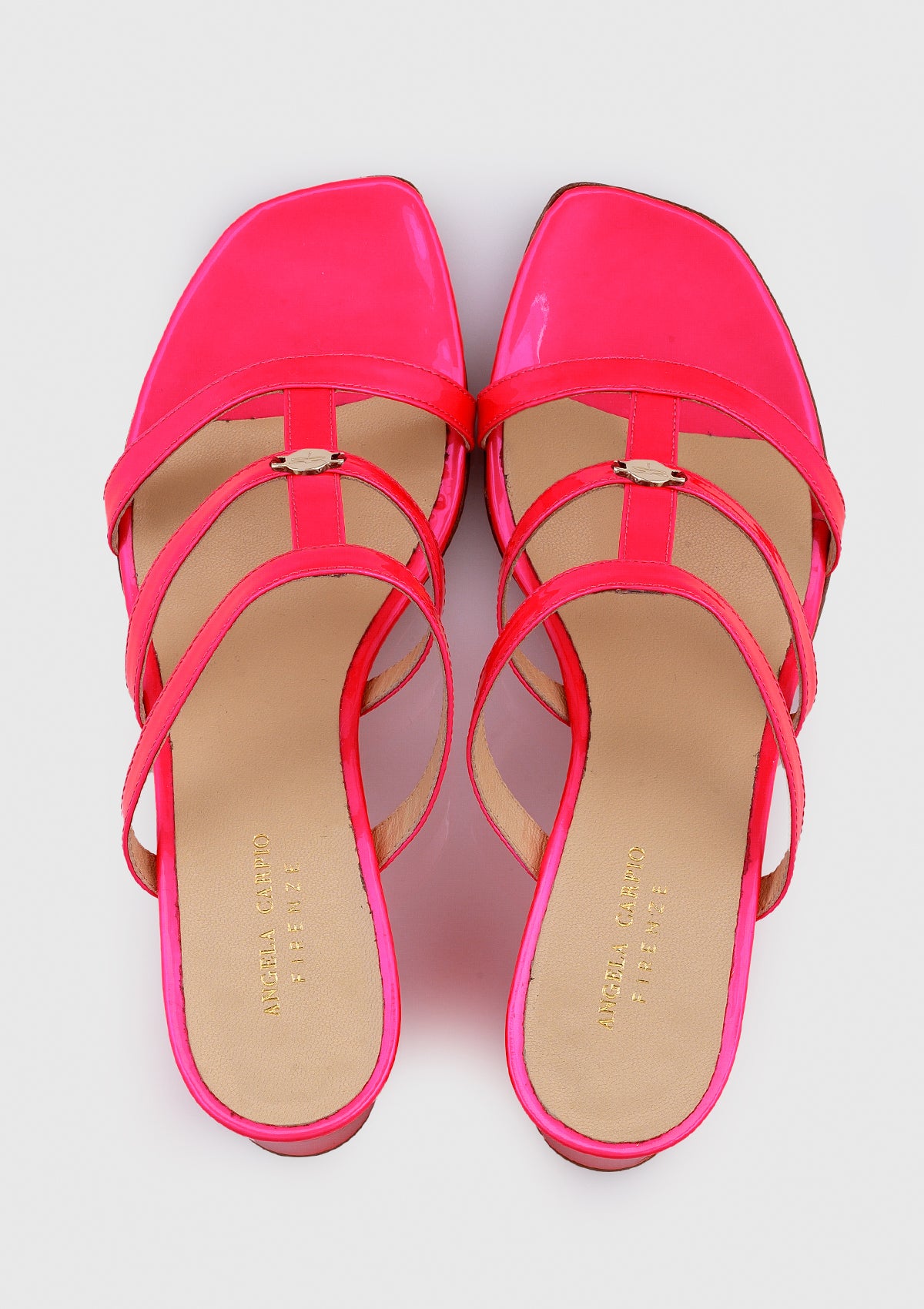 Sandalo Gemma Rosa Fluo